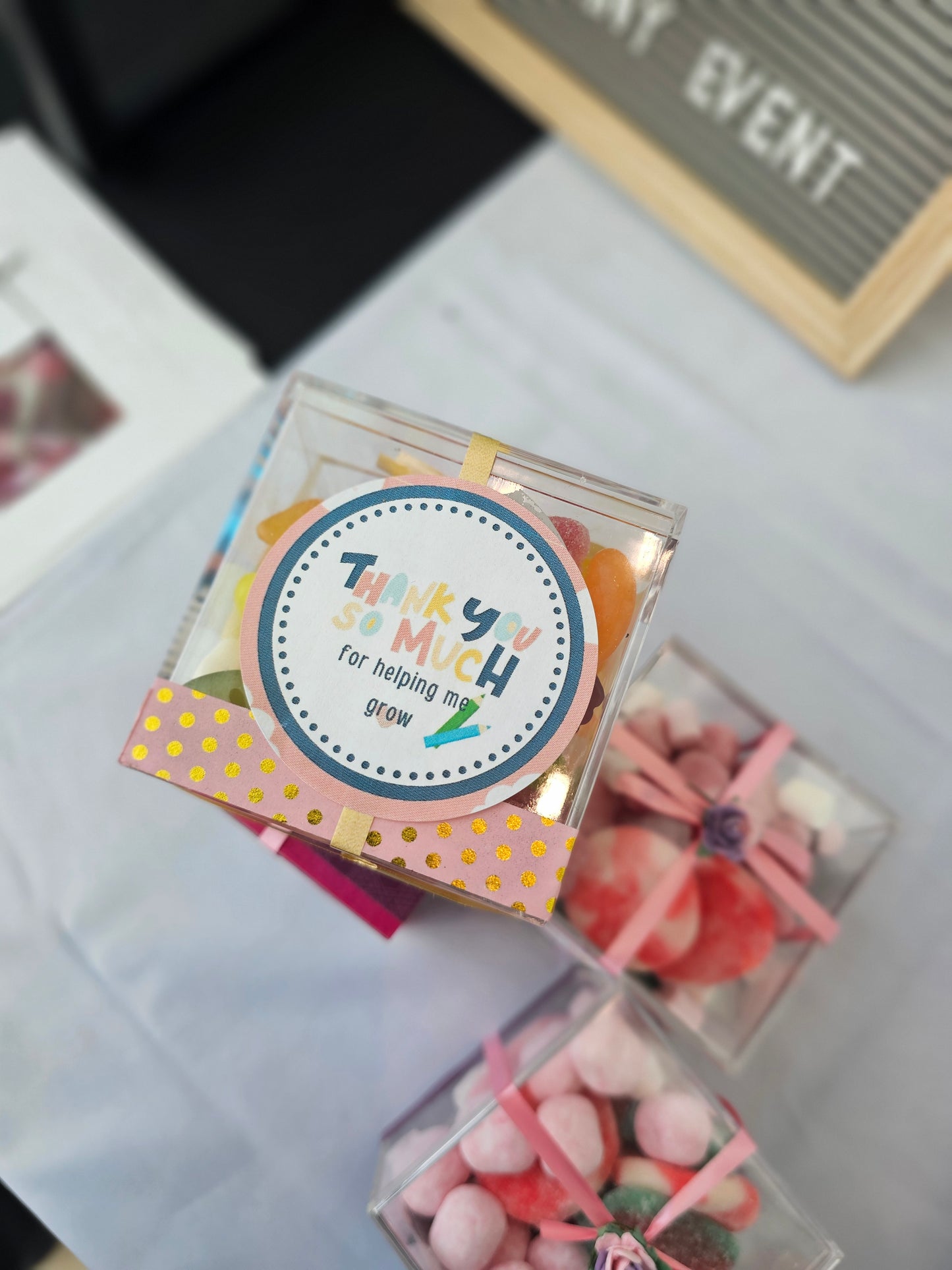 Teacher Gifts Sweet Boxes