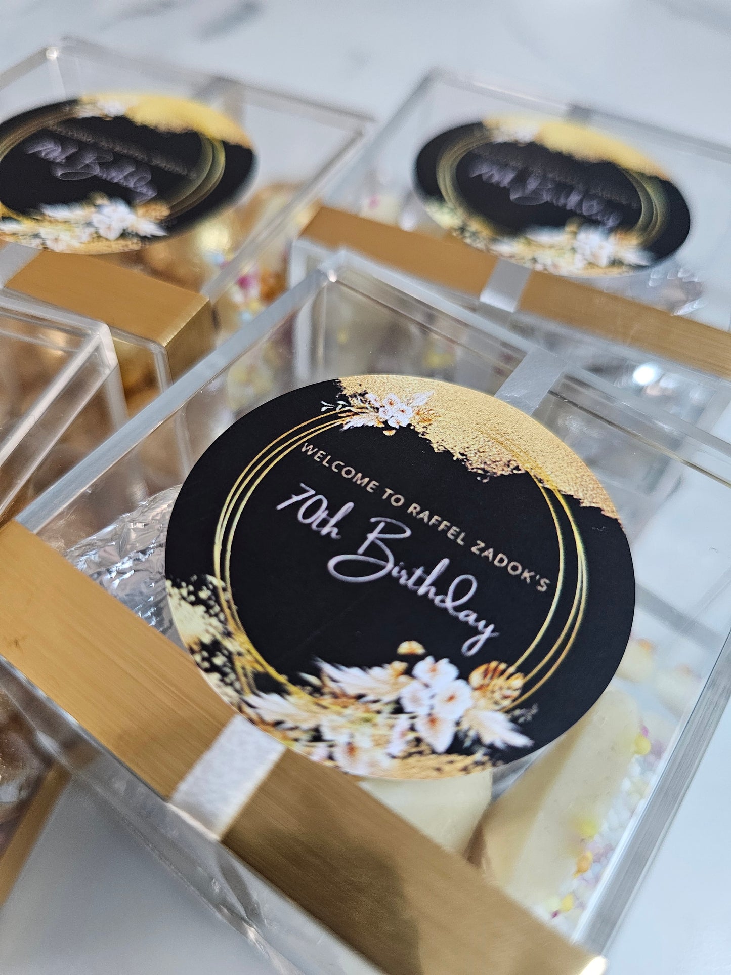 Milestone Birthday Sweet Boxes