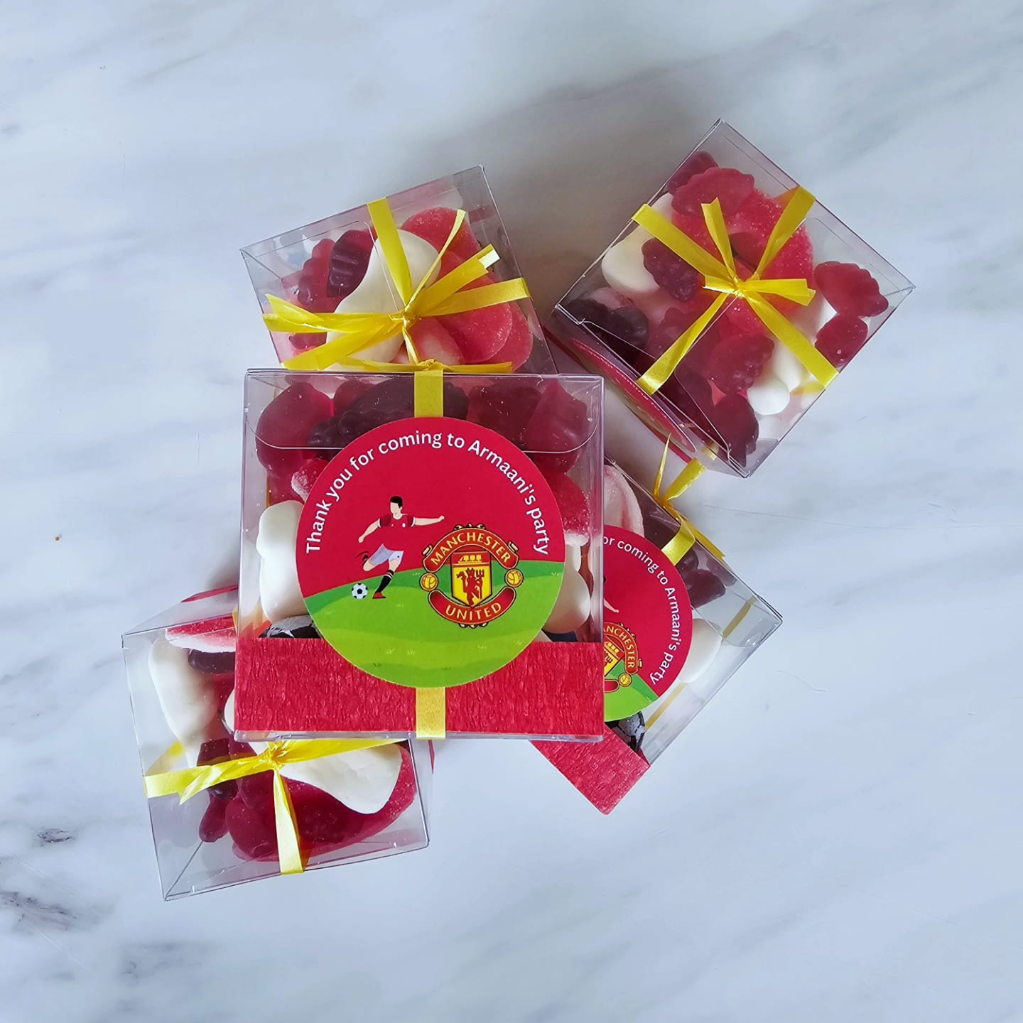 Football Theme Sweet Boxes