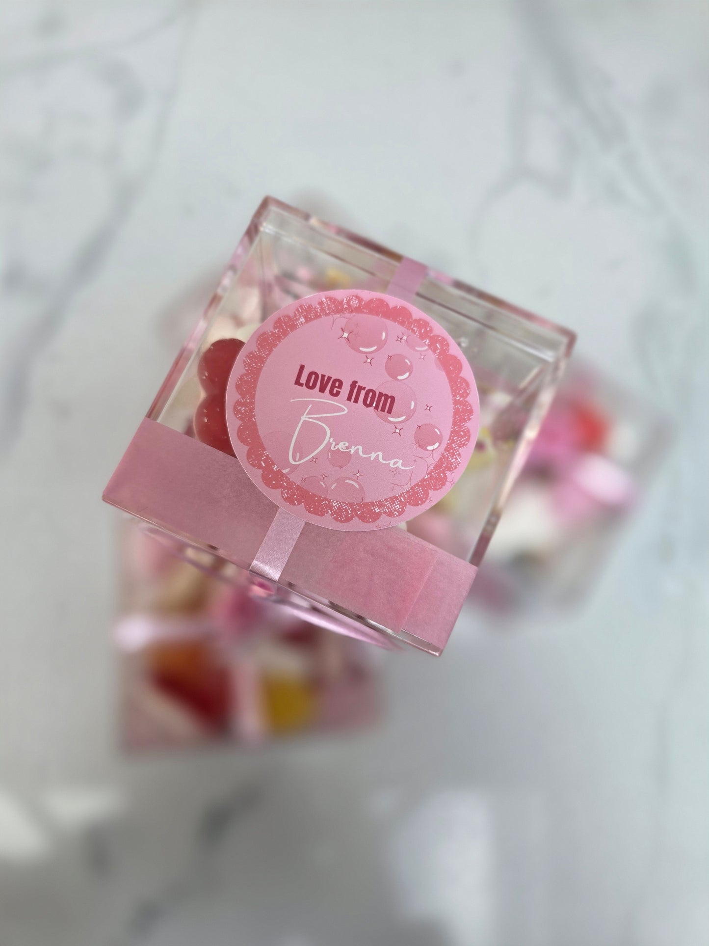 Pink Birthday Sweet Boxes – Girls Party Favour Box