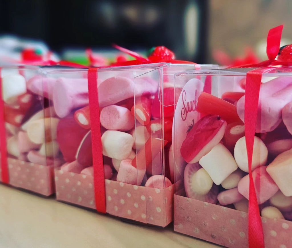 Pink Birthday Sweet Boxes – Girls Party Favour Box