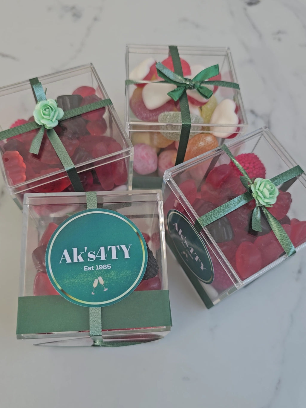 Personalised Milestone Birthday Sweet Boxes