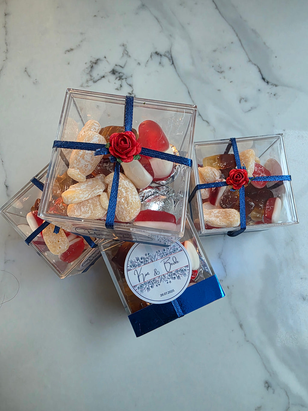 Personalised Wedding Favour Sweet Boxes UK | Halal & Vegan | Sweetz Boxes