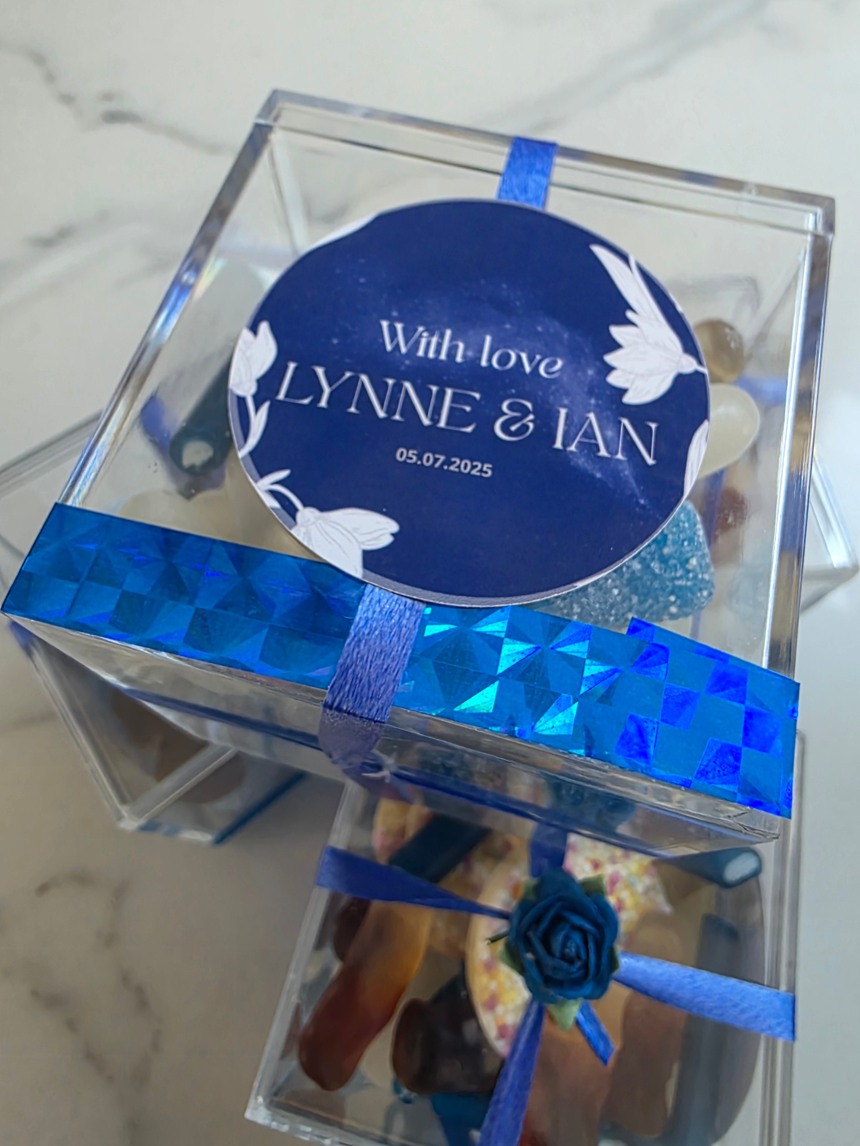 Personalised Wedding Favour Sweet Boxes UK | Halal & Vegan | Sweetz Boxes