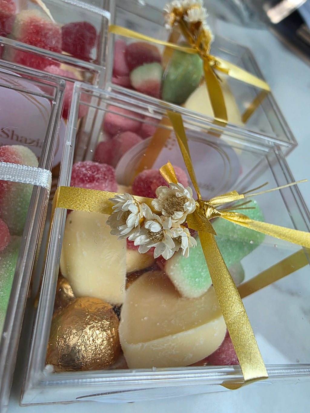 Personalised Wedding Favour Sweet Boxes UK | Halal & Vegan | Sweetz Boxes