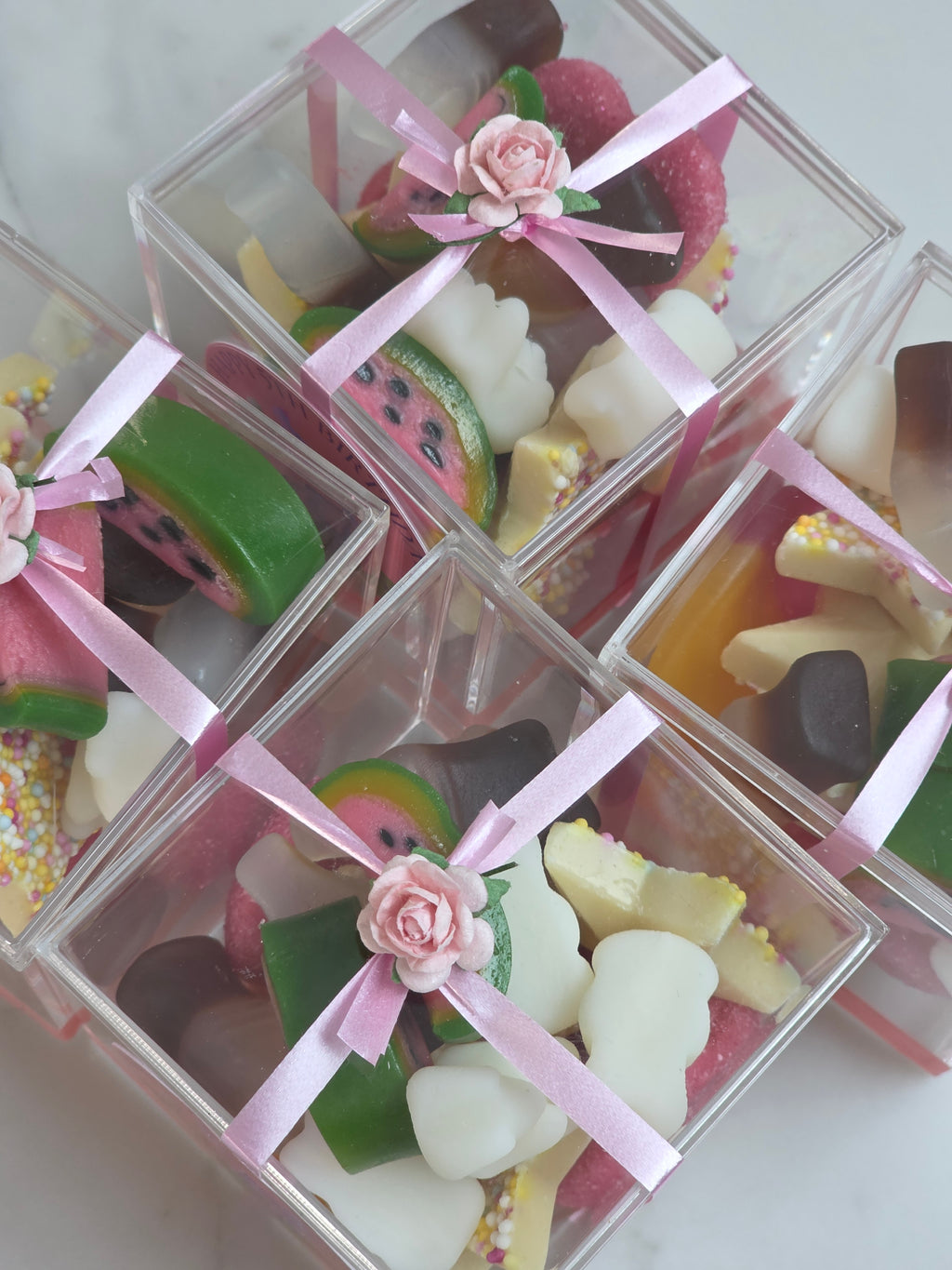 Pink Birthday Sweet Boxes – Girls Party Favour Box