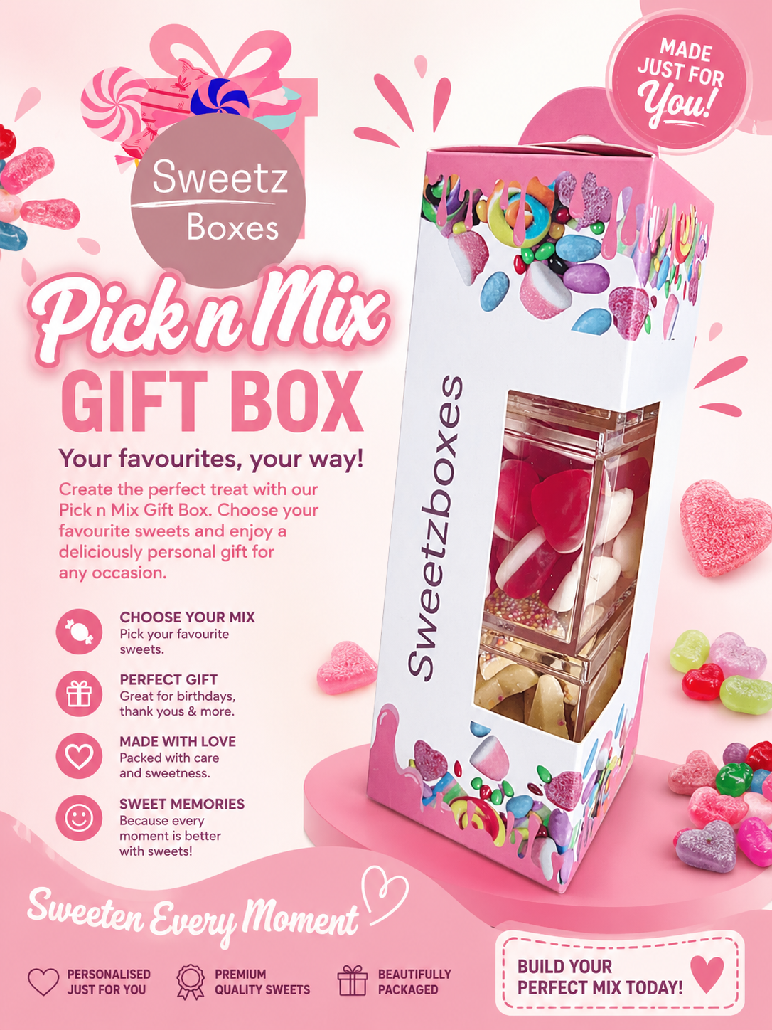 Build Your Own Pick N Mix Sweet Gift Box
