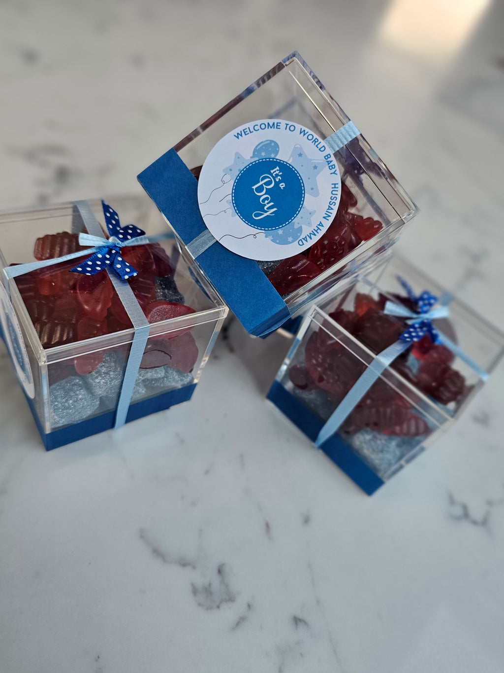 Personalised Baby Shower Sweet Boxes | Pick & Mix Favours