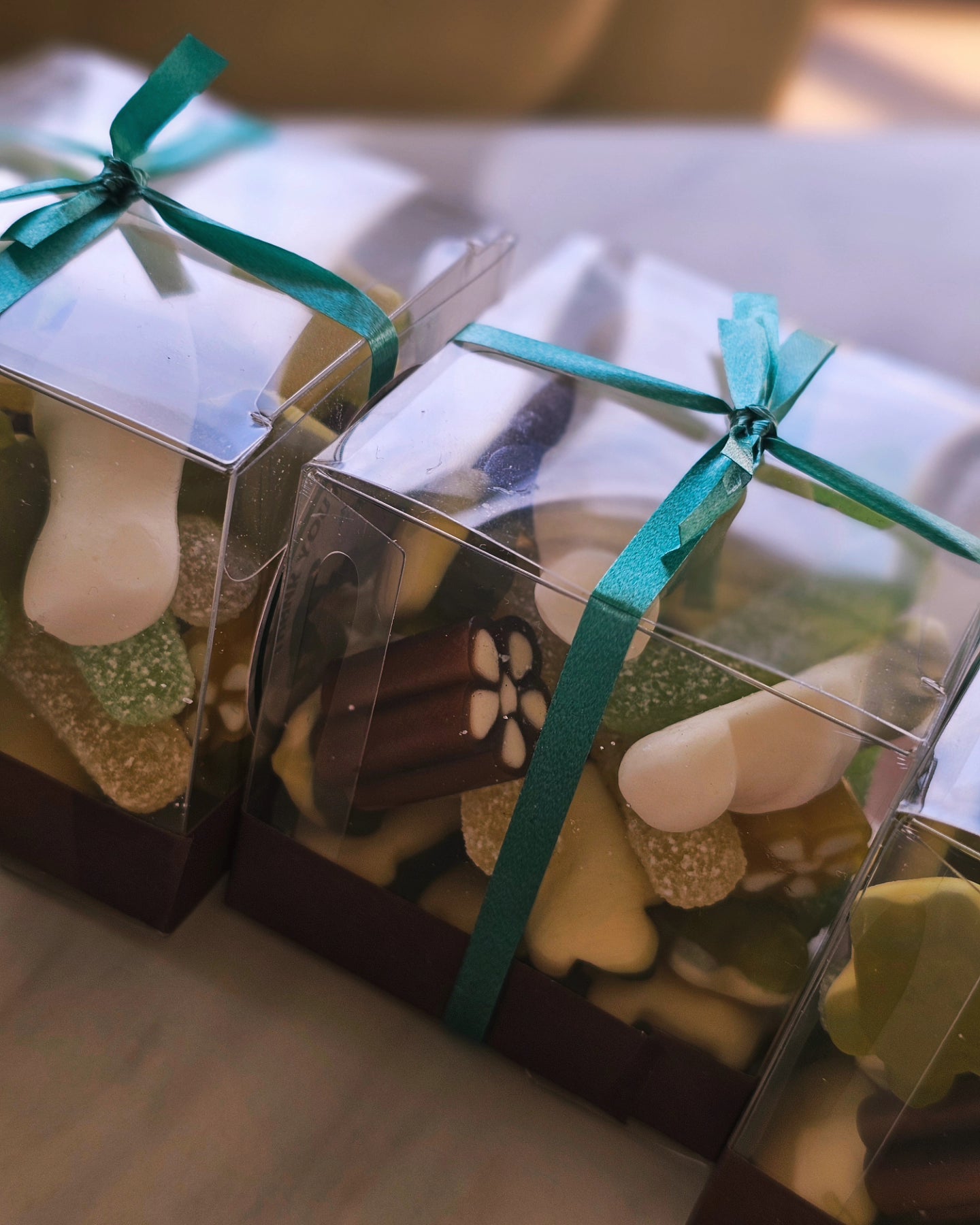 Laser Quest sweet boxes for birthdays