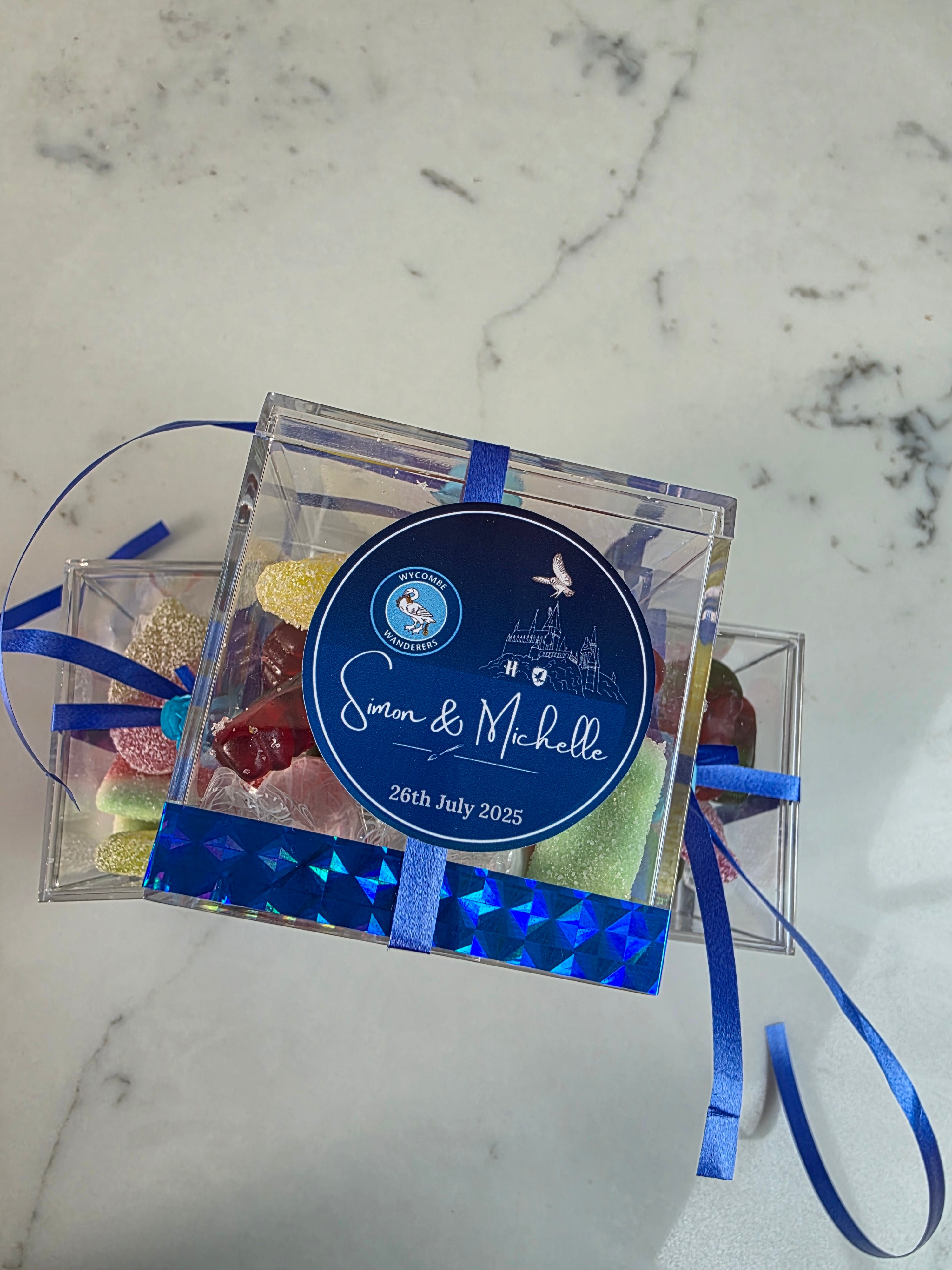 Personalised Wedding Favour Sweet Boxes UK | Halal & Vegan | Sweetz Boxes