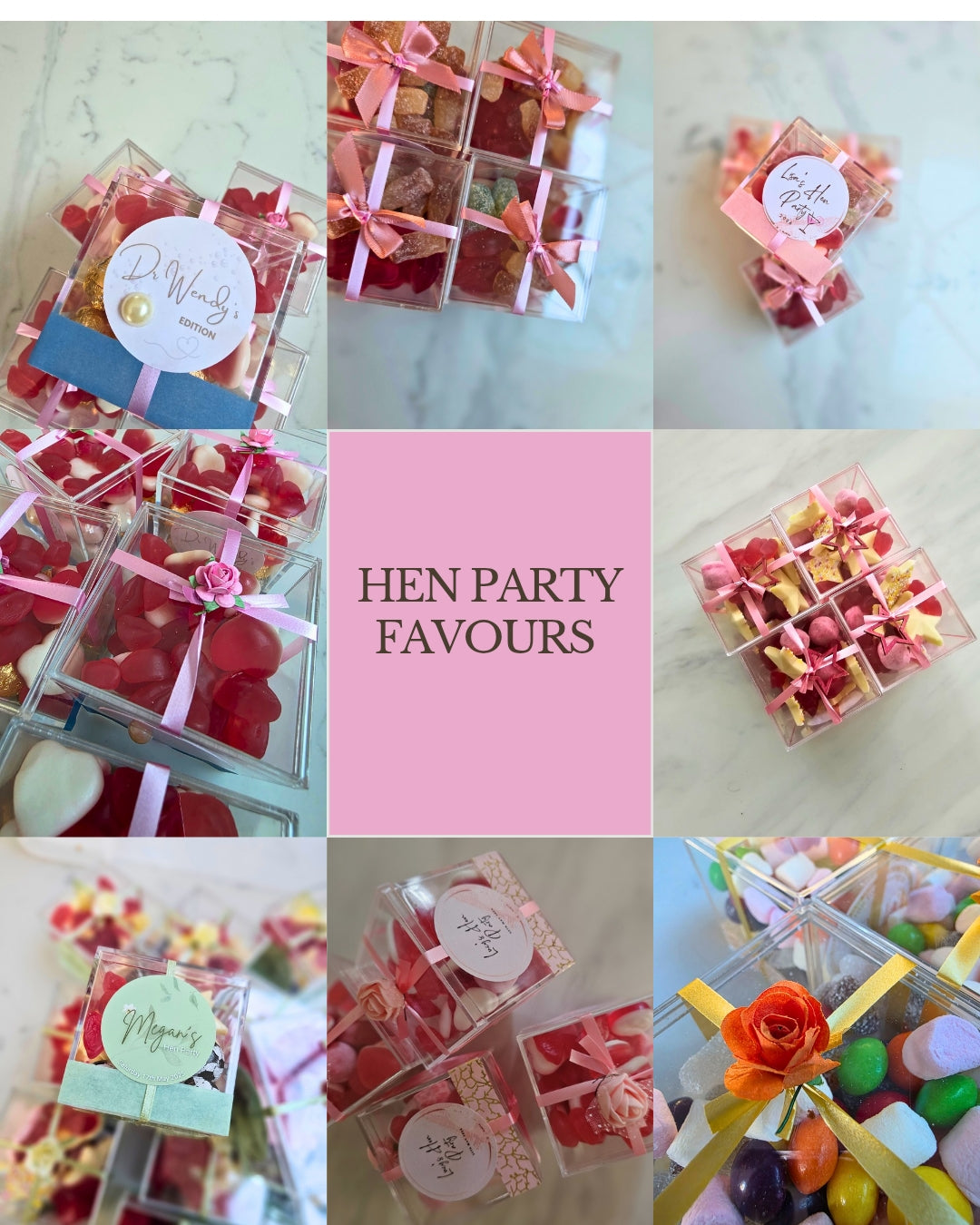 Hen Party Sweet Boxes