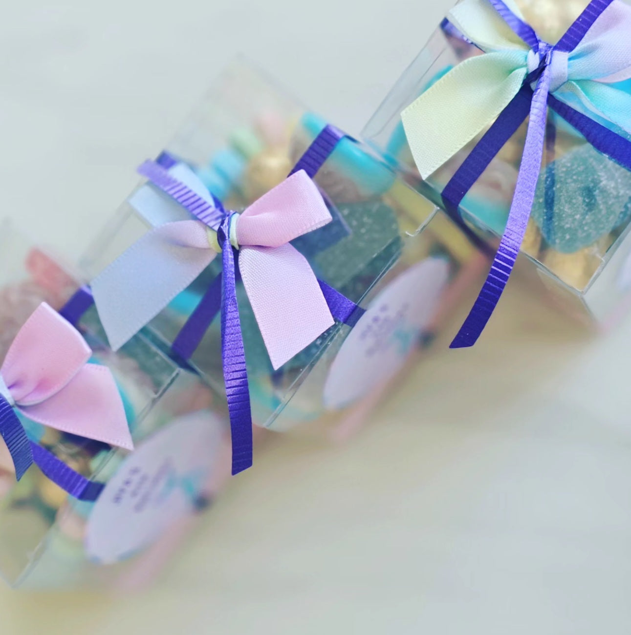 Pink Birthday Sweet Boxes – Girls Party Favour Box