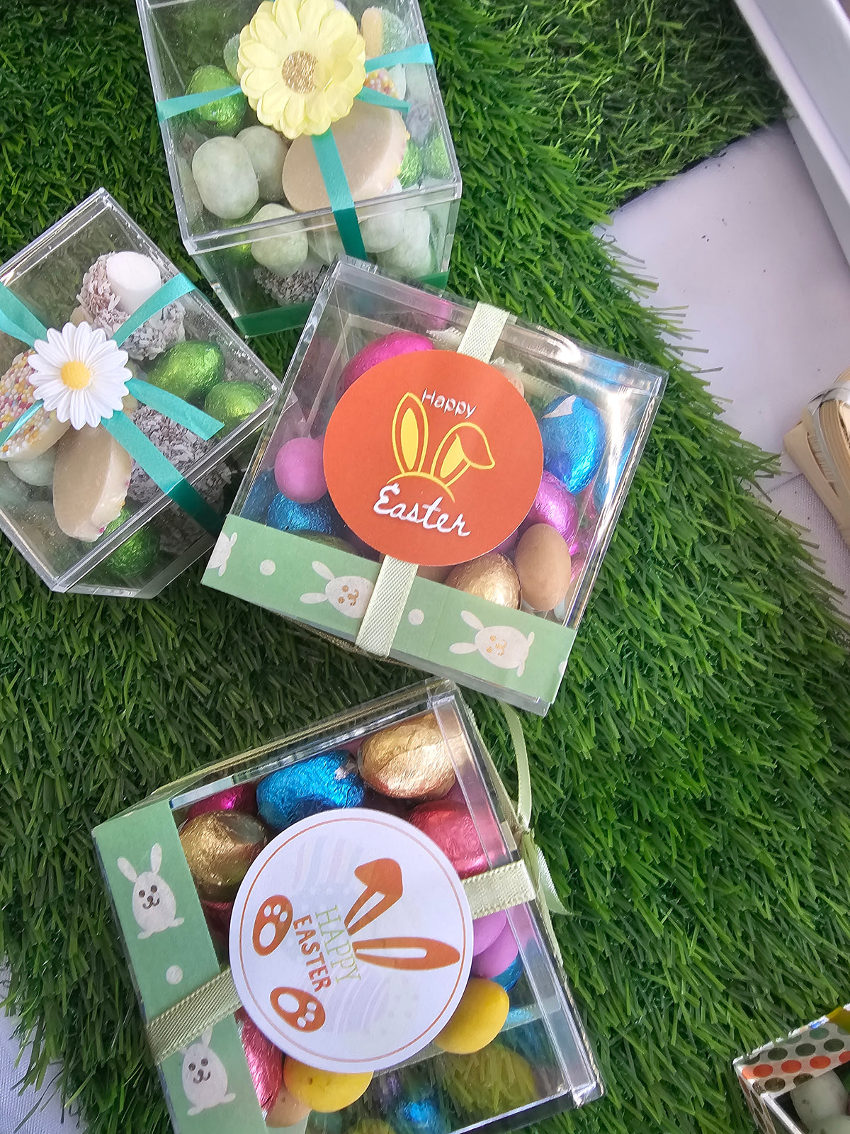 Easter Sweet Gift Box with Pastel Sweets & Chocolate